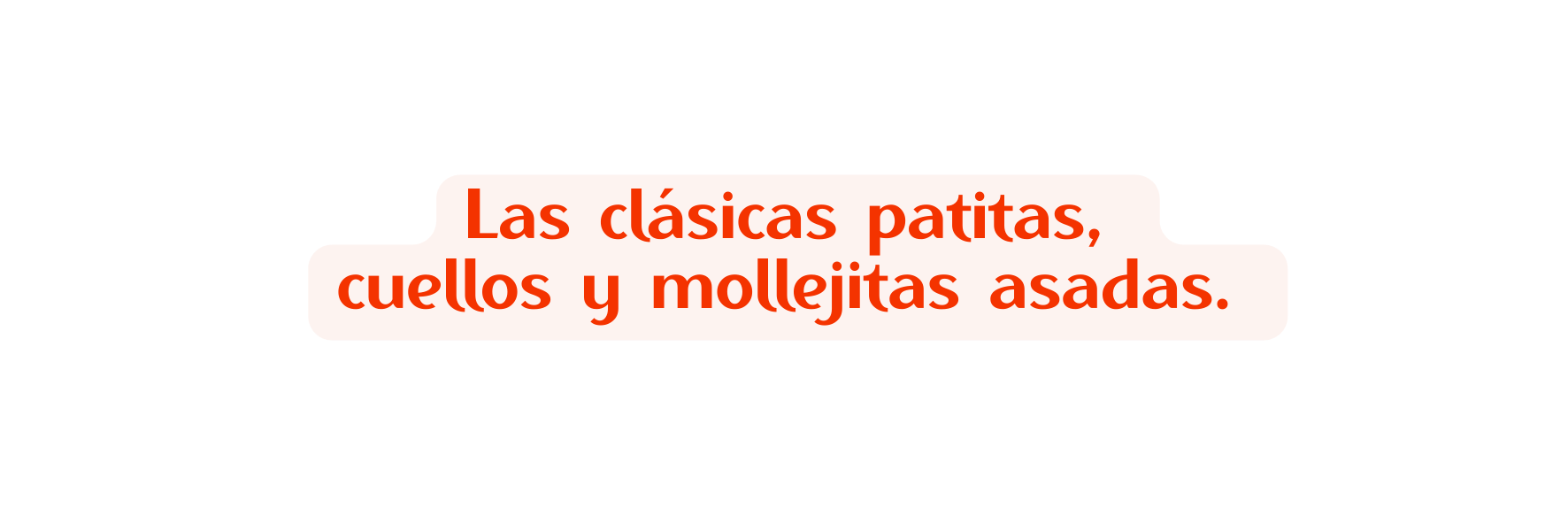 Las clásicas patitas cuellos y mollejitas asadas